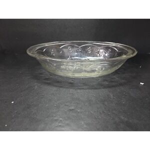 Anchor Hocking Savannah Floral Casserole Dish, Vtg Oven Proof, 11"‎ Baking Dish